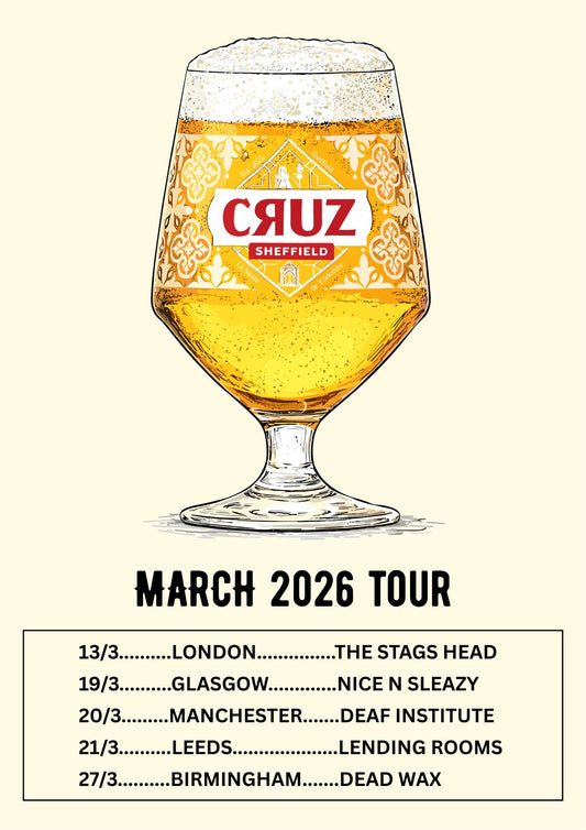 Signed UK Tour Poster 2026